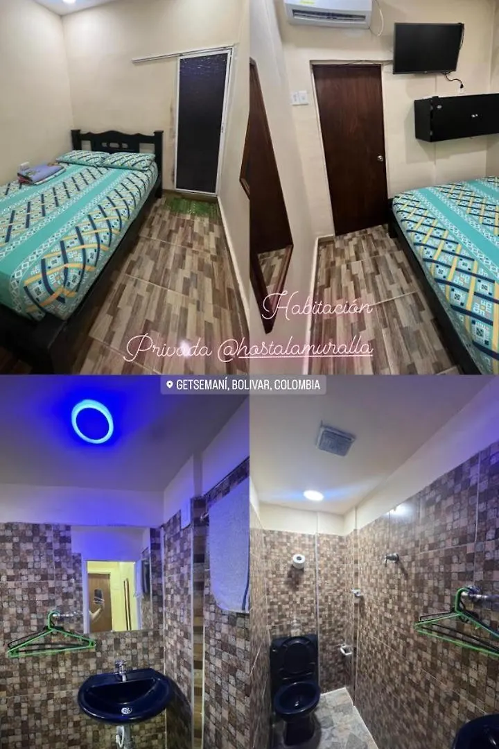 Hostal La Muralla Getsemani Cartagena Pensión